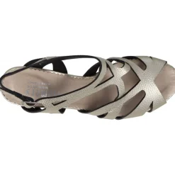 Sandales|Talons*Plumers Quincy Montana Platine
